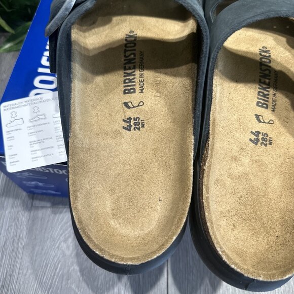 Birkenstock Arizona CT Mens Sandals  Size 44 Black NEW in box with tag main image 4